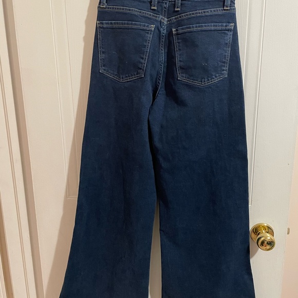 TRF denim wide leg jeans, by Zara - Picture 3 of 3